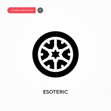 Esrarengiz vektör simgesi. - Evet. Web sitesi veya mobil uygulama için modern, basit düz vektör çizimi