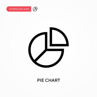 Pasta grafik vektör simgesi. - Evet. Web sitesi veya mobil uygulama için modern, basit düz vektör çizimi