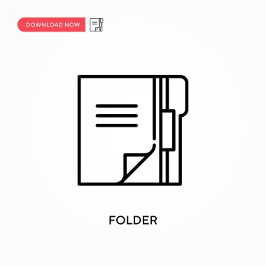 Dizin Basit vektör simgesi. Web sitesi veya mobil uygulama için modern, basit düz vektör çizimi