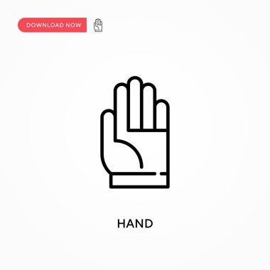 Basit vektör simgesi. Web sitesi veya mobil uygulama için modern, basit düz vektör çizimi