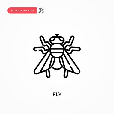 Basit vektör simgesine uç. Web sitesi veya mobil uygulama için modern, basit düz vektör çizimi