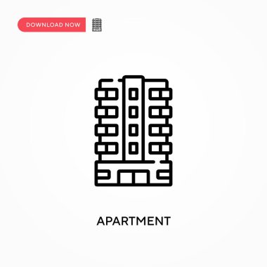 Daire Basit vektör simgesi. Web sitesi veya mobil uygulama için modern, basit düz vektör çizimi