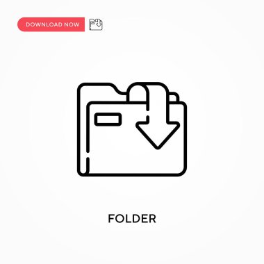 Dizin Basit vektör simgesi. Web sitesi veya mobil uygulama için modern, basit düz vektör çizimi