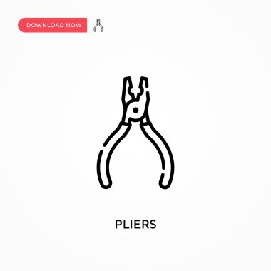 Kerpeten basit vektör simgesi. Web sitesi veya mobil uygulama için modern, basit düz vektör çizimi