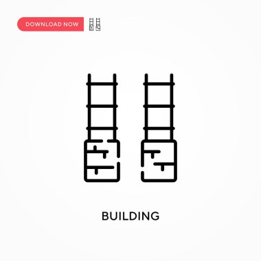 Basit vektör simgesi oluşturuluyor. Web sitesi veya mobil uygulama için modern, basit düz vektör çizimi