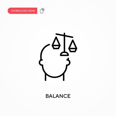 Basit vektör simgesini dengele. Web sitesi veya mobil uygulama için modern, basit düz vektör çizimi