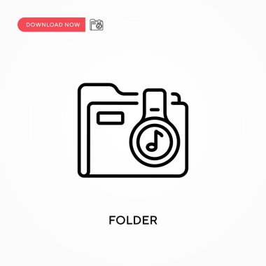 Dizin Basit vektör simgesi. Web sitesi veya mobil uygulama için modern, basit düz vektör çizimi