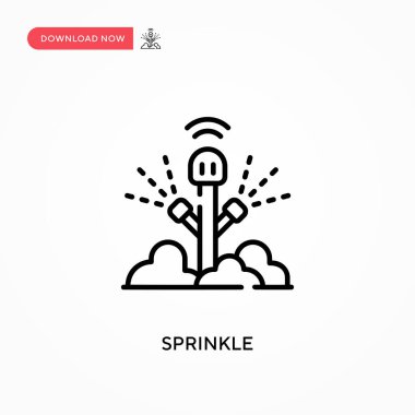 Basit vektör simgesi serpin. Web sitesi veya mobil uygulama için modern, basit düz vektör çizimi