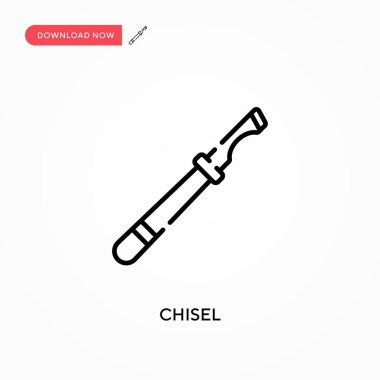 Keski basit vektör simgesi. Web sitesi veya mobil uygulama için modern, basit düz vektör çizimi