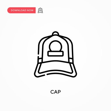 Kaptan Basit vektör simgesi. Web sitesi veya mobil uygulama için modern, basit düz vektör çizimi