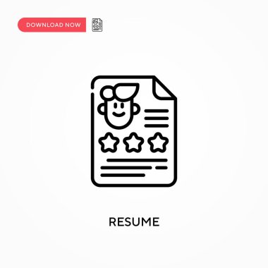 Basit vektör simgesine devam et. Web sitesi veya mobil uygulama için modern, basit düz vektör çizimi