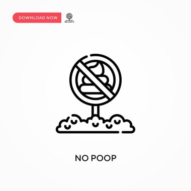 Kaka basit vektör simgesi yok. Web sitesi veya mobil uygulama için modern, basit düz vektör çizimi