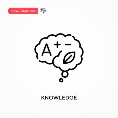 Bilgi basit vektör simgesi. Web sitesi veya mobil uygulama için modern, basit düz vektör çizimi