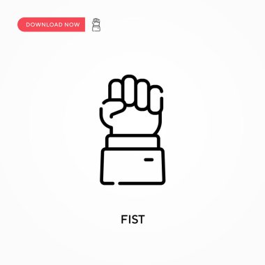 İlk basit vektör simgesi. Web sitesi veya mobil uygulama için modern, basit düz vektör çizimi