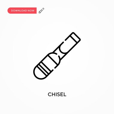 Keski basit vektör simgesi. Web sitesi veya mobil uygulama için modern, basit düz vektör çizimi