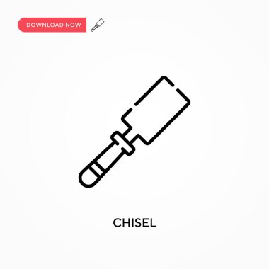 Keski basit vektör simgesi. Web sitesi veya mobil uygulama için modern, basit düz vektör çizimi