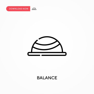 Basit vektör simgesini dengele. Web sitesi veya mobil uygulama için modern, basit düz vektör çizimi