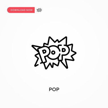 Basit vektör simgesi. Web sitesi veya mobil uygulama için modern, basit düz vektör çizimi