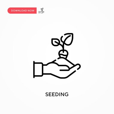 Basit vektör simgesi yerleştiriliyor. Web sitesi veya mobil uygulama için modern, basit düz vektör çizimi