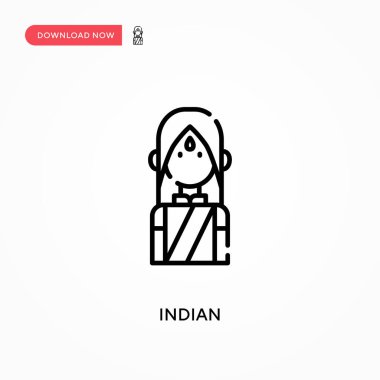 Hint basit vektör simgesi. Web sitesi veya mobil uygulama için modern, basit düz vektör çizimi