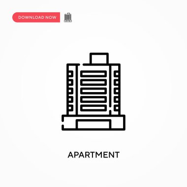 Daire Basit vektör simgesi. Web sitesi veya mobil uygulama için modern, basit düz vektör çizimi