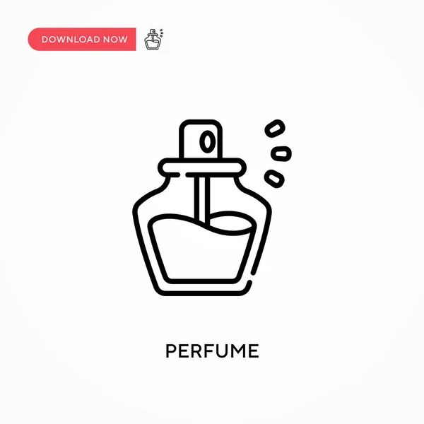 Perfumy Prosta Ikona Wektora Nowoczesna Prosta Płaska Ilustracja Wektorowa Dla — Wektor stockowy