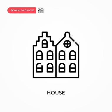 Basit vektör simgesi. Web sitesi veya mobil uygulama için modern, basit düz vektör çizimi