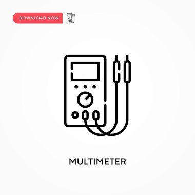 Çoklu Basit vektör simgesi. Web sitesi veya mobil uygulama için modern, basit düz vektör çizimi