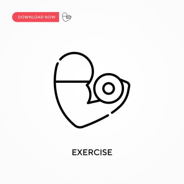 Basit vektör simgesini çalıştır. Web sitesi veya mobil uygulama için modern, basit düz vektör çizimi