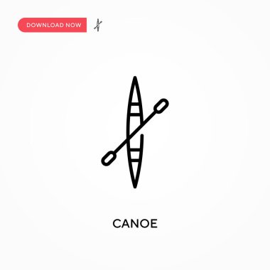 Kano Basit vektör simgesi. Web sitesi veya mobil uygulama için modern, basit düz vektör çizimi