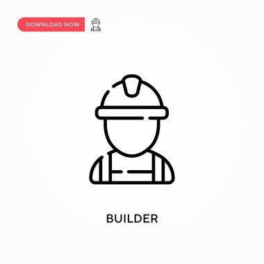 Basit vektör simgesi oluştur. Web sitesi veya mobil uygulama için modern, basit düz vektör çizimi