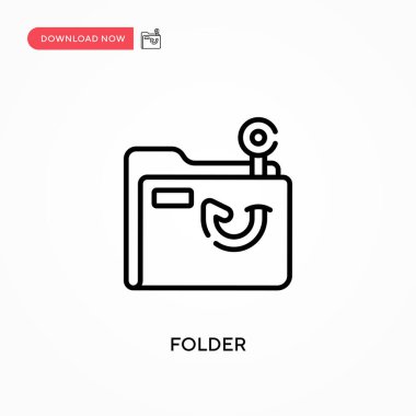 Dizin Basit vektör simgesi. Web sitesi veya mobil uygulama için modern, basit düz vektör çizimi