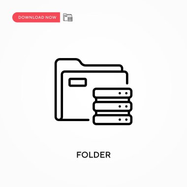Dizin Basit vektör simgesi. Web sitesi veya mobil uygulama için modern, basit düz vektör çizimi