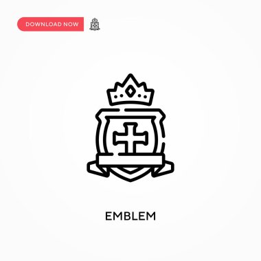 Simge Basit vektör simgesi. Web sitesi veya mobil uygulama için modern, basit düz vektör çizimi