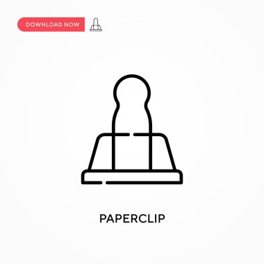Ataç Basit vektör simgesi. Web sitesi veya mobil uygulama için modern, basit düz vektör çizimi