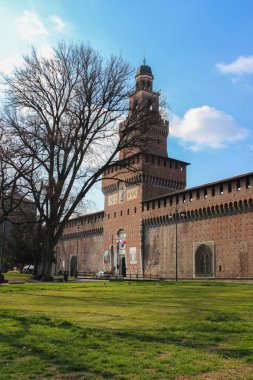Sforza Kalesi. İtalya. Milan.