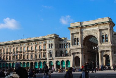 Piazza del Duomo 'da. İtalya.
