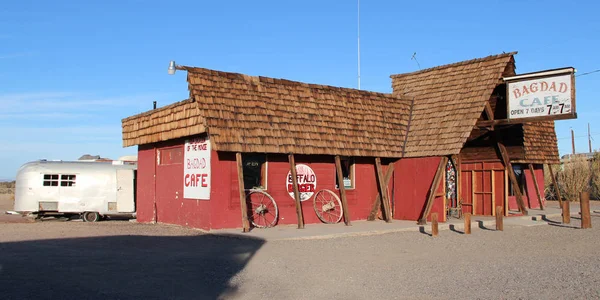 Desierto Mojave California Estados Unidos 2018 Bagdad Café Conocido Como — Foto de Stock