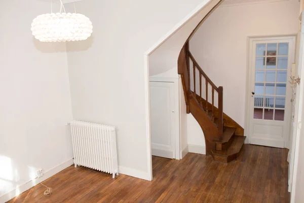 Large Restored House Its Period Floor Massive Staircase Goes Upstairs — Stock Photo, Image