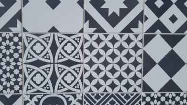 Kraliçe Viktorya dönemine ait kesintisiz patchwork taşıyla İspanyol döşeme deseni motifleri