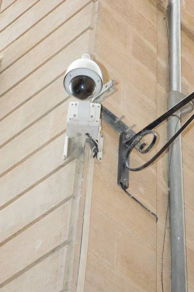 Sistema Vigilancia Cámaras Seguridad Cctv Guardia Seguridad — Foto de Stock