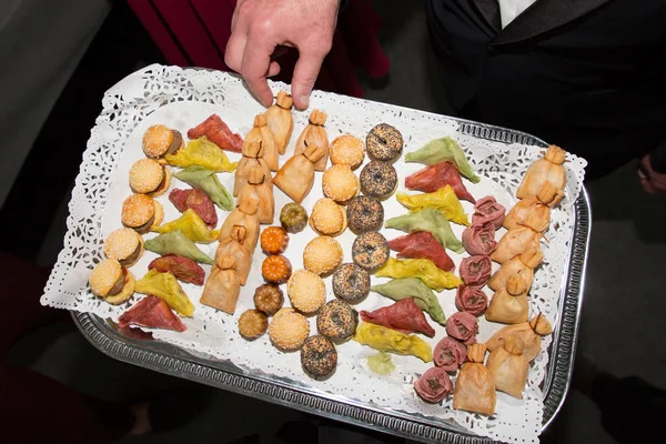 Luxury Food Wedding Arranged Orderly Fashion — Stock Photo, Image