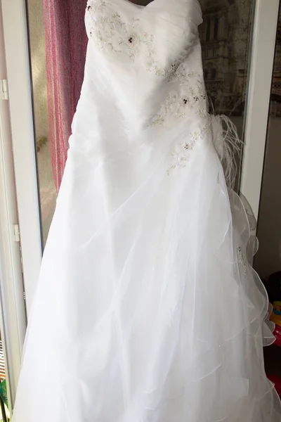 Vestido Novia Tienda Ropa Matrimonio — Foto de Stock