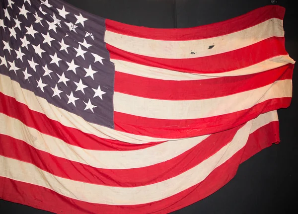 Fondo Vieja Vendimia Usa Bandera Americana — Foto de Stock