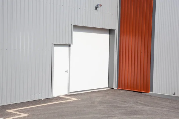 silver Commercial Property industrial units door