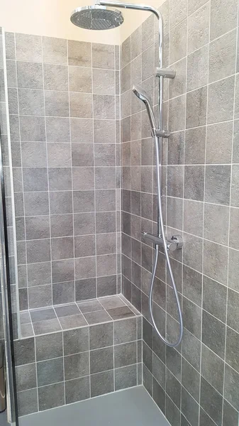 Italian Shower Bathroom Modern Home — Stock Photo, Image