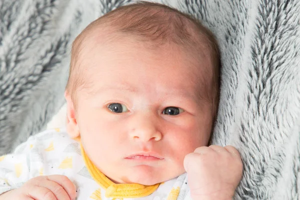 Bayi Perempuan Yang Baru Lahir Yang Lucu Anak Kecil Yang — Stok Foto