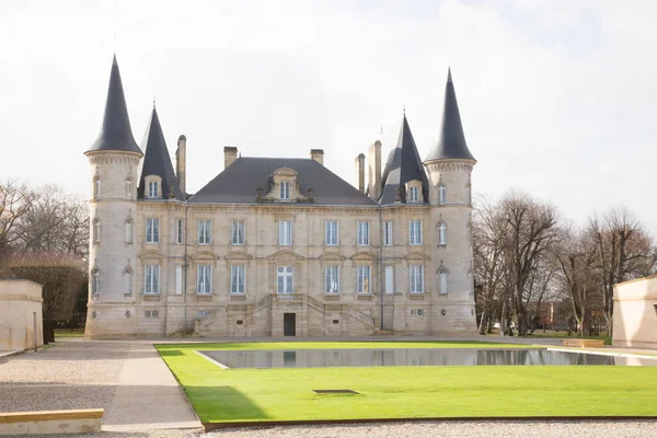 Pauillac Bordeaux France December 2018 Chateau Pichon Longueville Baron Bordeaux — Stock Photo, Image