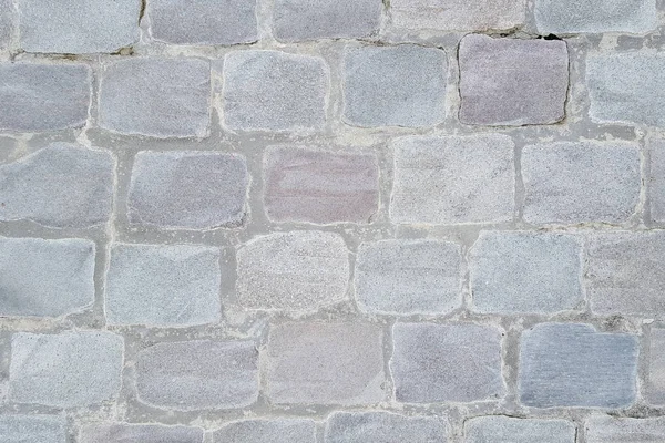 Stone Wall Vintage Vit Grå Tegel Vägg Textur För Design — Stockfoto