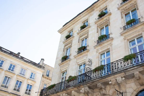 Edificio Típico Haussmann Burdeos Como París — Foto de Stock